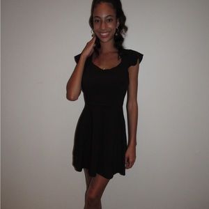 Cute mini black dress